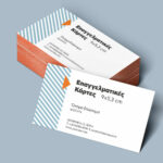 Επαγγελματικές Κάρτες Λαμιναρισμένες 1000 gr Διπλής Όψης Με Ματ Πλαστικοποίηση